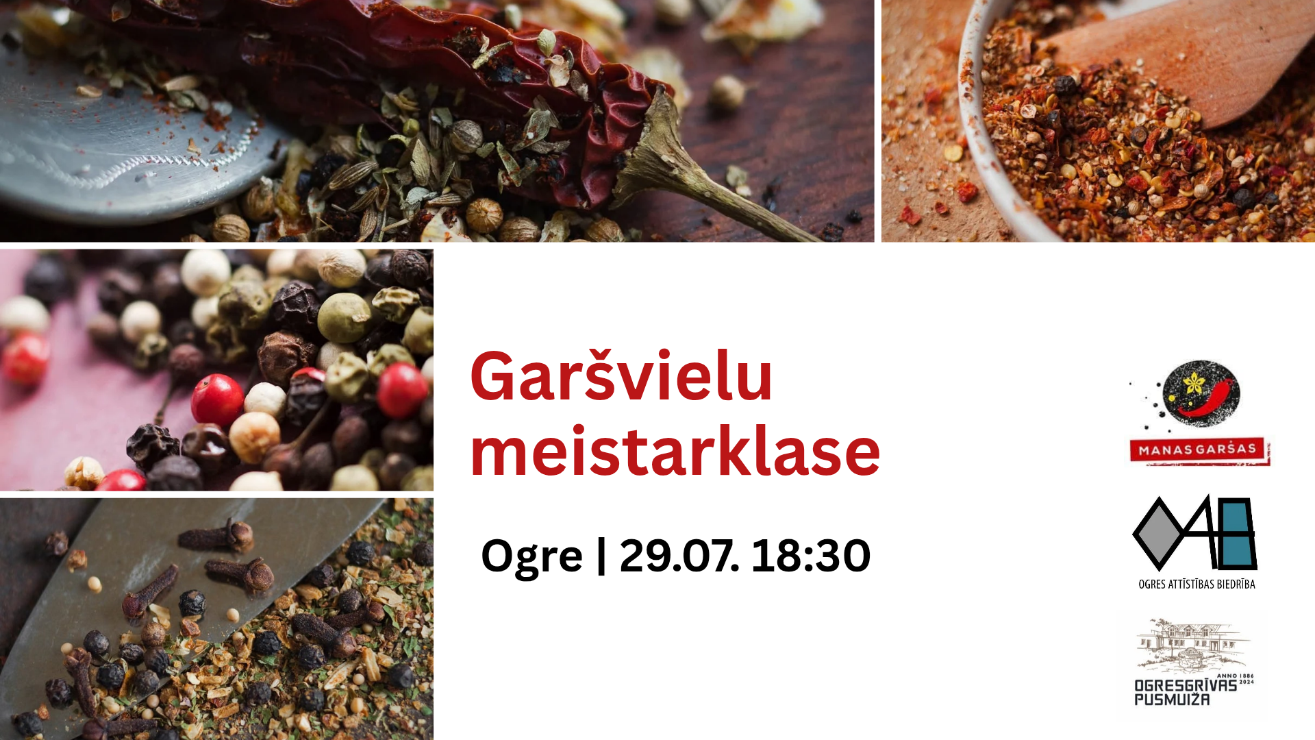 GARŠVIELU MEISTARKLASE (29.JŪLIJĀ)