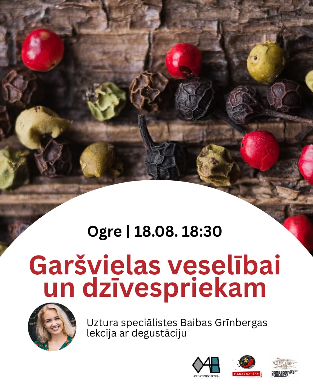 Garšvielas veselībai un dzīvespriekam (18.augustā)